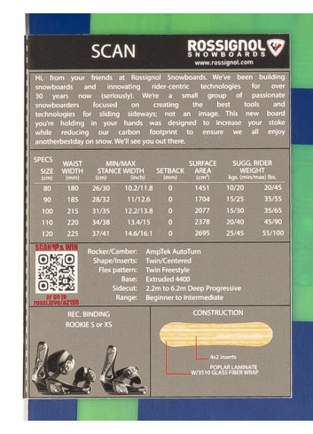 Deska snowboardowa Rossignol Scan