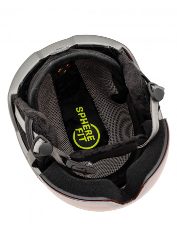 Kaski narciarski z szybą HEAD RADAR anthracite/lime 2023