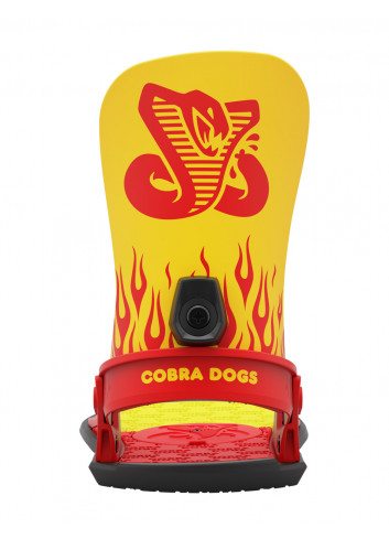 Wiązania snowboardowe Union Strata Custom House Cobra Dogs