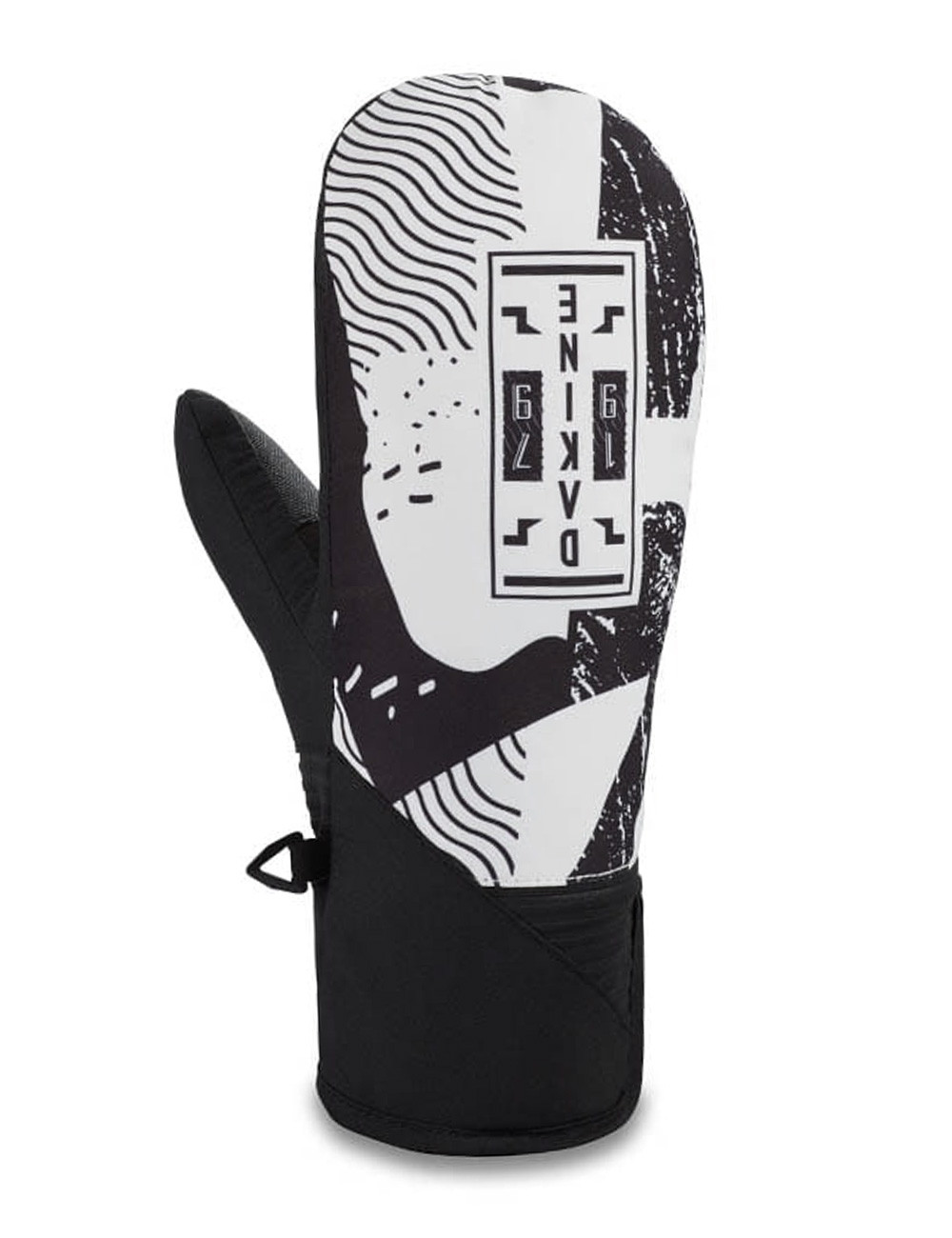 Rękawice narciarskie DAKINE CROSSFIRE MITT BLACK/WHITE