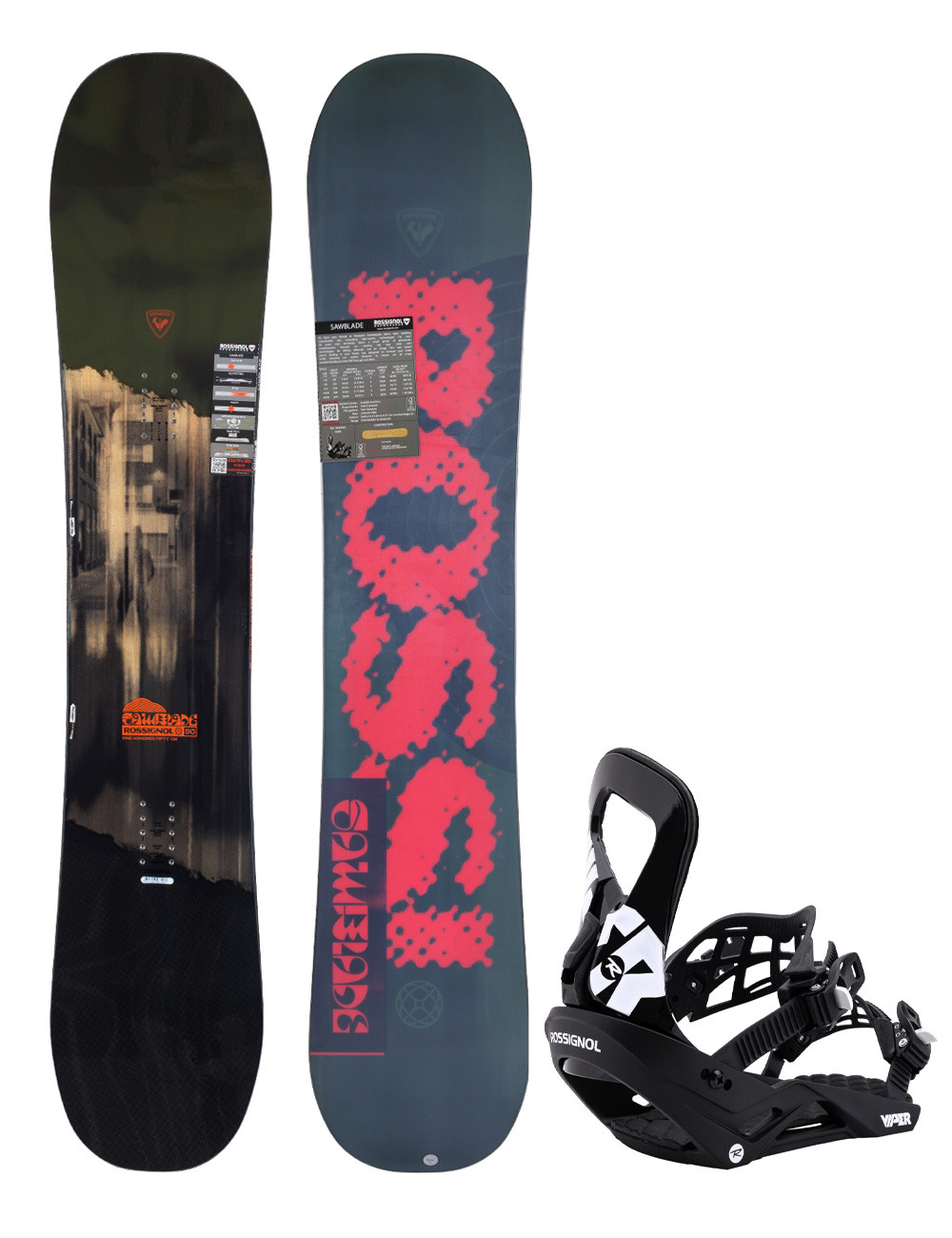 Zestaw Rossignol Sawblade Wide + Rossignol Viper M/L