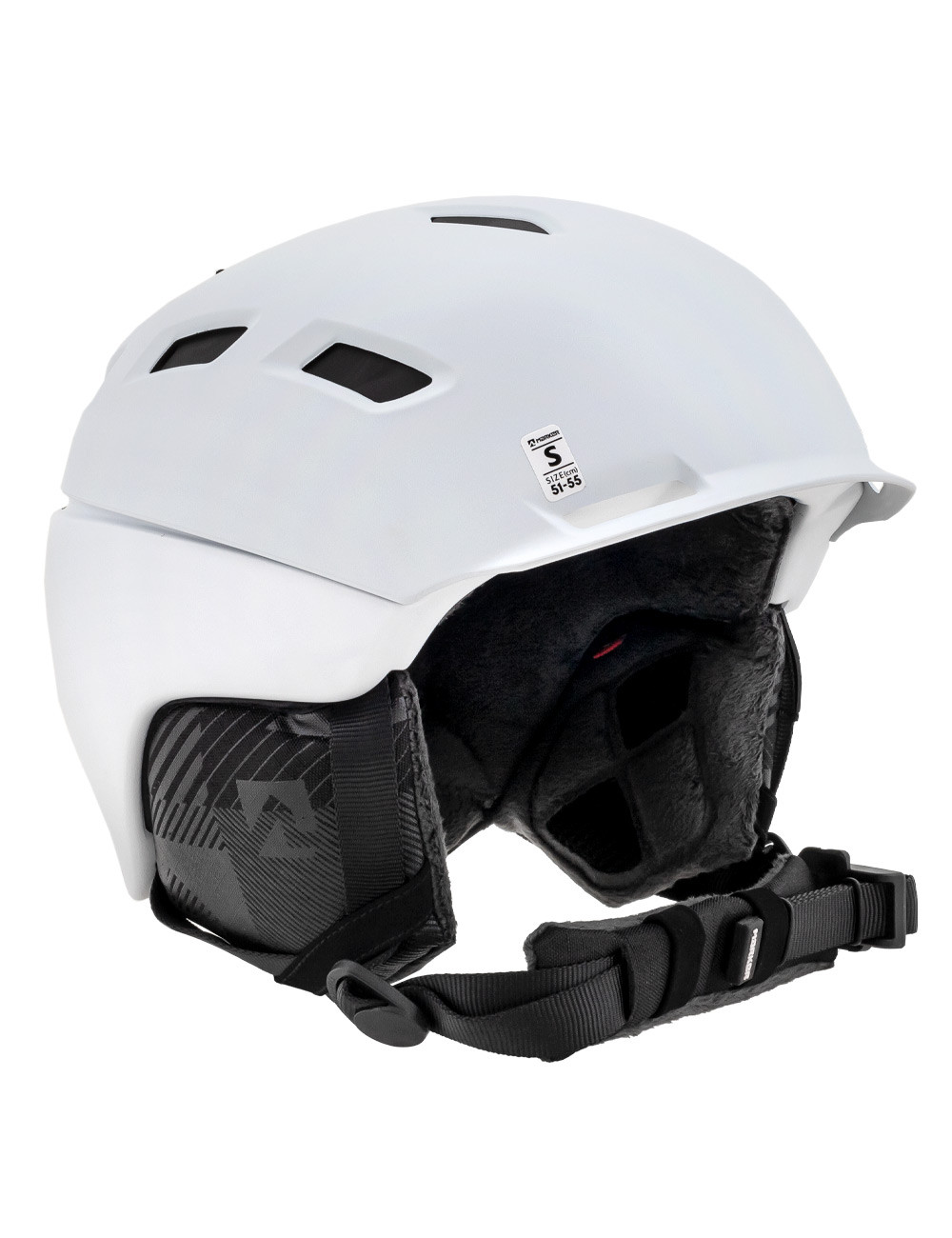 Kask narciarski Marker AMPIRE fleece white