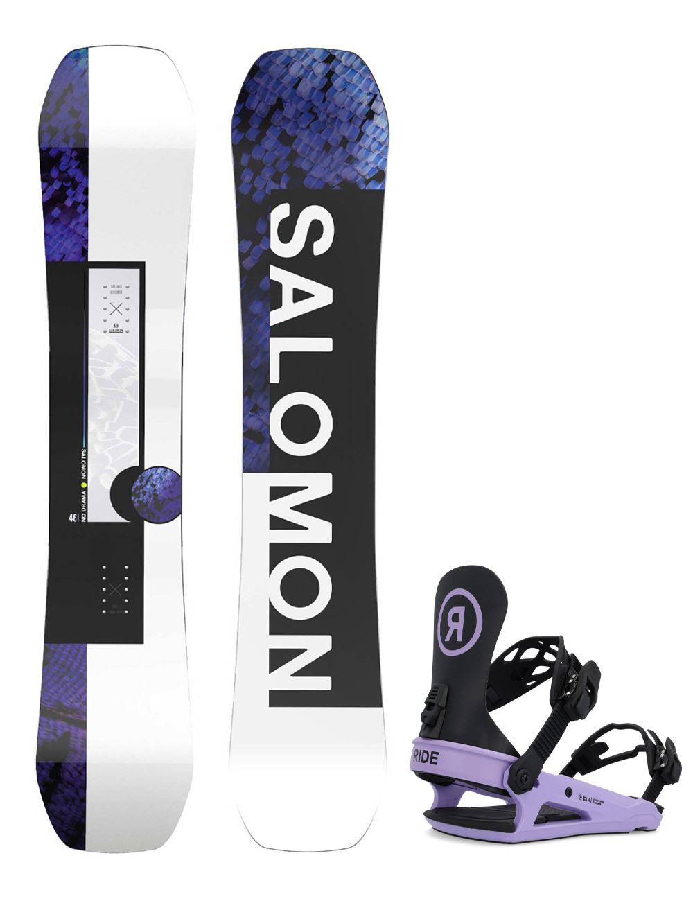 Zestaw snowboardowy Salomon No Drama 149 + Ride CL-4 M