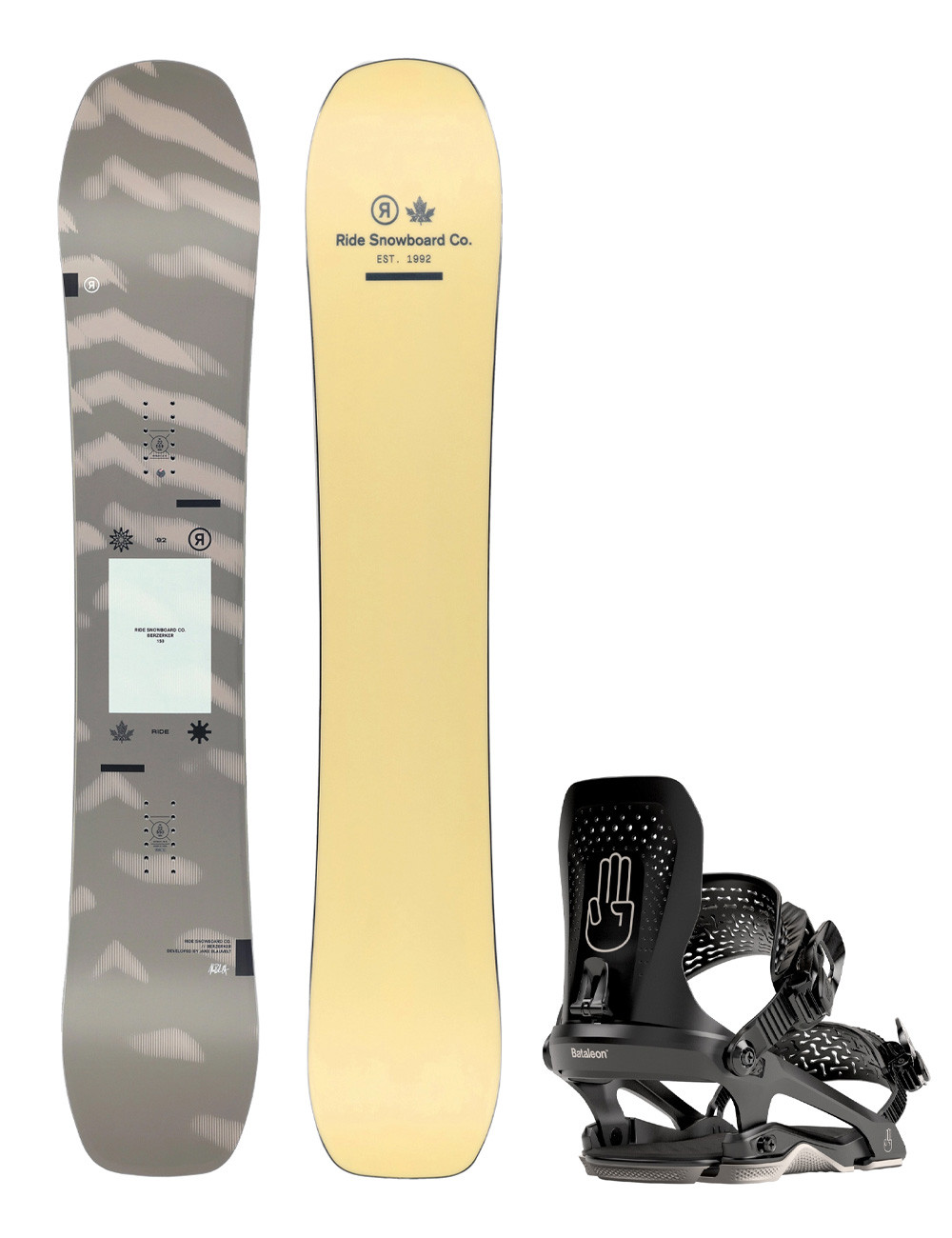 Zestaw snowboardowy Ride Berzerker + Bataleon Astro L/XL