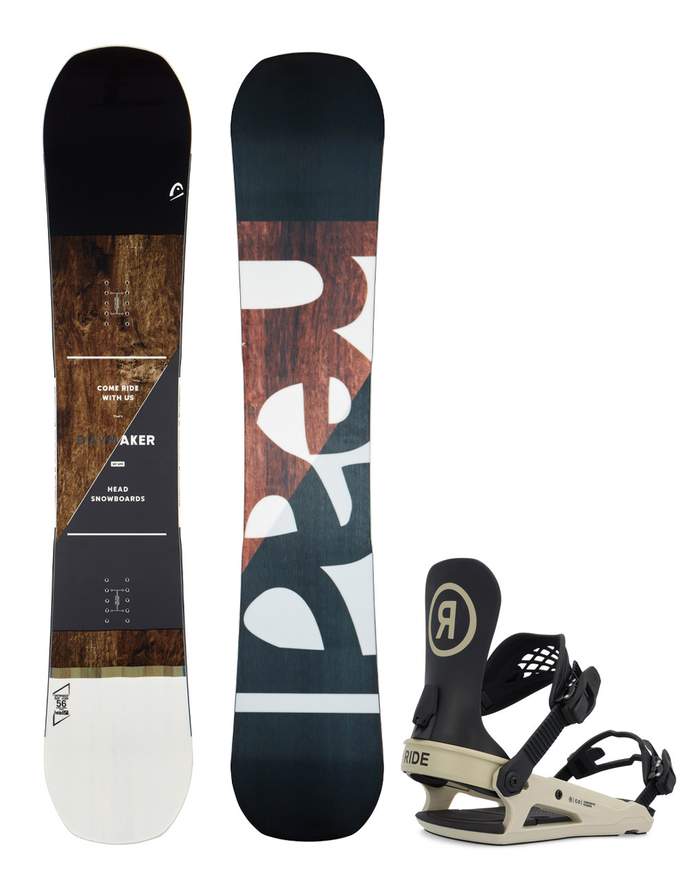 Zestaw snowboardowy Head Daymaker 149 + Ride C-2 M