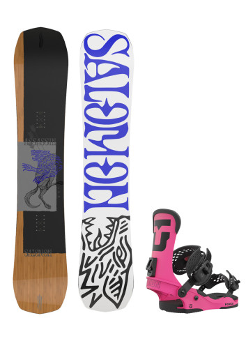 Zestw snowboardowy Salomon Assassin 159 + Union Force M