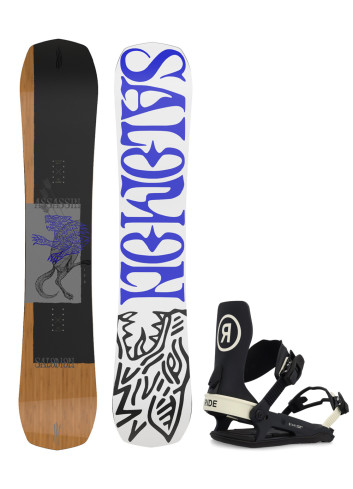 Zestaw snowboardowy Salomon Assassin 159 + Ride C-6 L