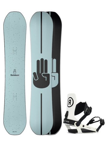 Zestaw snowboardowy Bataleon Chaser 159 + Ride A-6 L