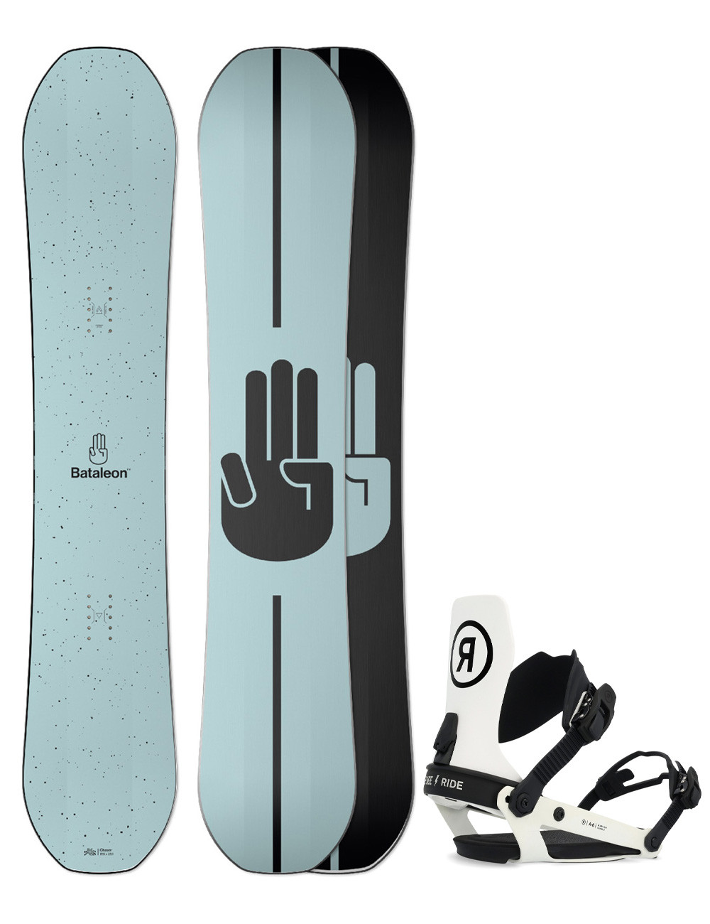 Zestaw snowboardowy Bataleon Chaser 159 + Ride A-6 L