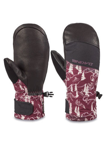 Rękawice narciarskie DAKINE FLEETWOOD GORE-TEX SHORT MITT B4BC GRAPEVINE/GREY