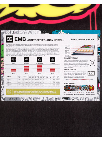 Deska snowboardowa DC EMB