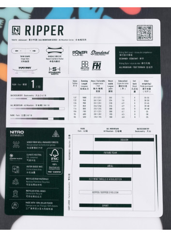 Deska snowboardowa Nitro Ripper Kids