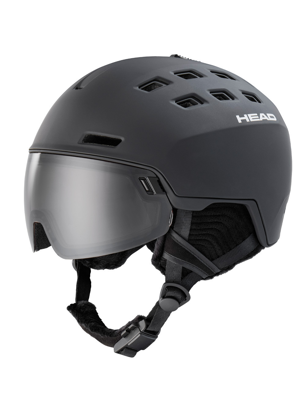 Kask narciarski męski z wbudowaną szybą HEAD RADAR 5K