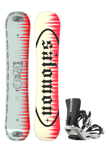 Zestaw snowboardowy Salomon Sleepwalker Grom + Salomon Rhythm Jr S