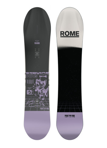 Deska snowboardowa Rome Service Dog 2026