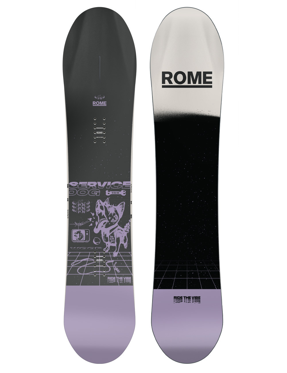 Deska snowboardowa Rome Service Dog 2026