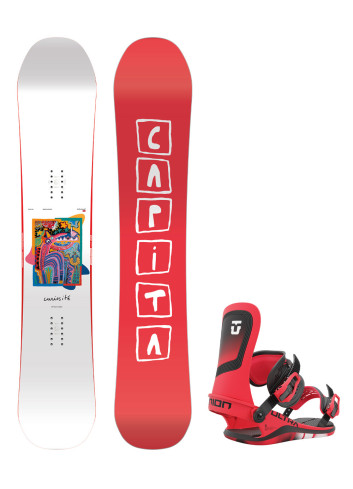 Zestaw snowboardowy Capita Aeronaut 157 + Union Ultra M