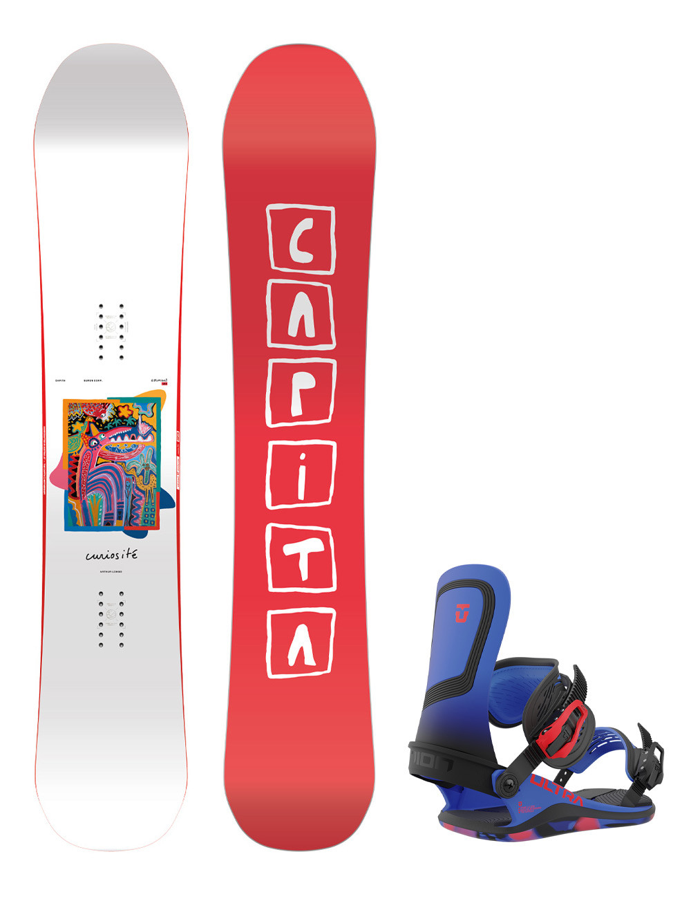 Zestaw snowboardowy Capita Aeronaut 159 + Union Ultra L