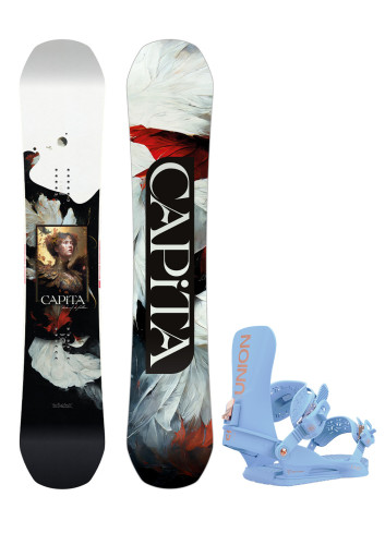 Zestaw snowboardowy Union Birds Of A Feather 150 + Union Juliet M