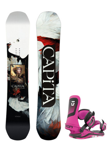 Zestaw snowboardowy Union Birds Of A Feather 150 + Union Juliet M