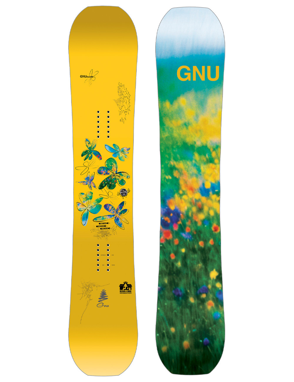 Deska snowboardowa Gnu Gloss 2026