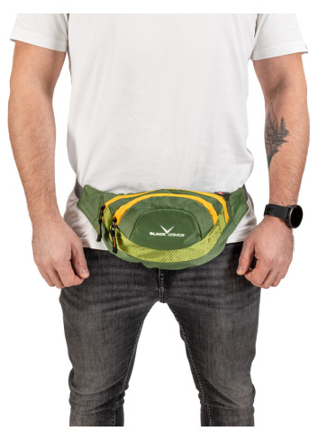 Nerka / saszetka biodrowa BLACK CREVICE green