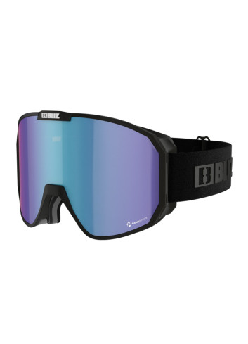 Gogle narciarskie BLIZ SPLIT NANO OPTICS black + dodatkowa szyba w zestawie