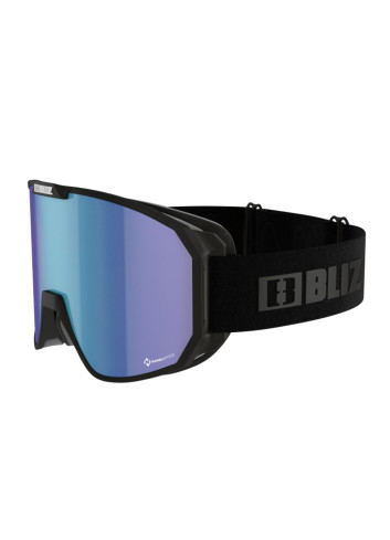 Gogle narciarskie BLIZ SPLIT NANO OPTICS black + dodatkowa szyba w zestawie