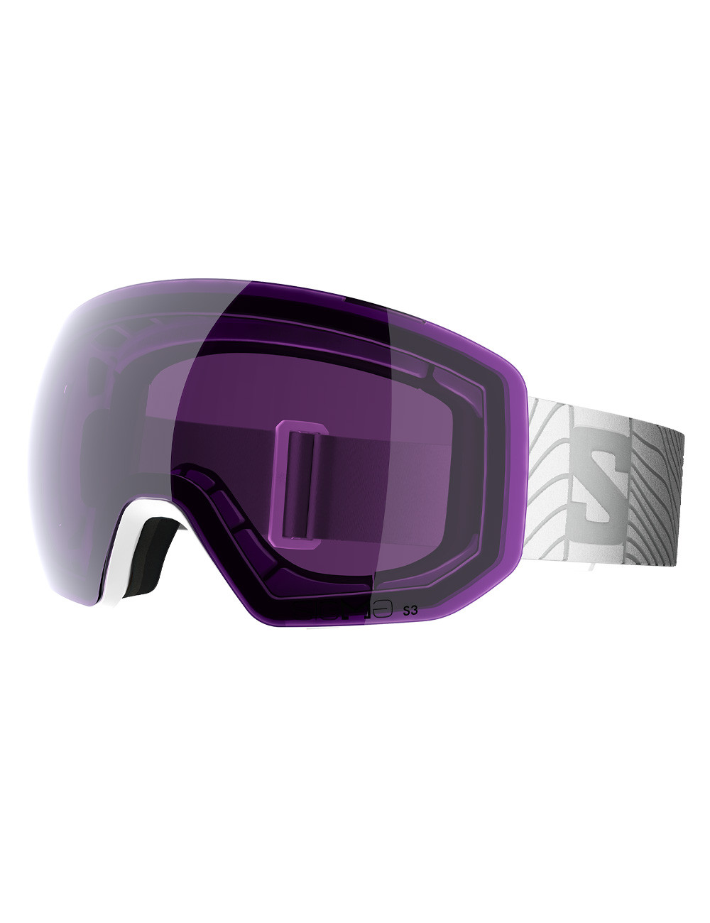 Gogle narciarskie RADIUM PRO S SIGMA white + dodatkowa szyba