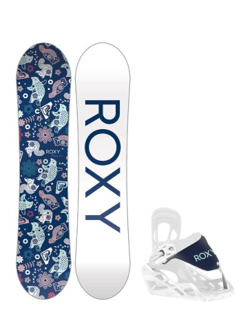 Zestaw snowboardowy Roxy Poppy Package (deska + wiązanie)