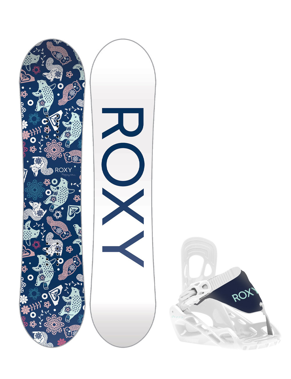 Zestaw snowboardowy Roxy Poppy Package (deska + wiązanie)