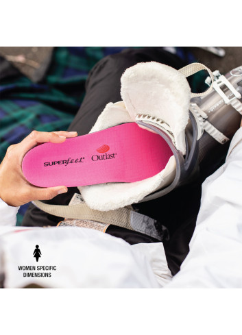 Wkładki do butów SUPERFEET HOT PINK