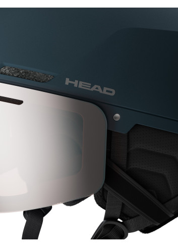 Kask narciarski męski z wbudowaną szybą HEAD CINEMA nightpetrol