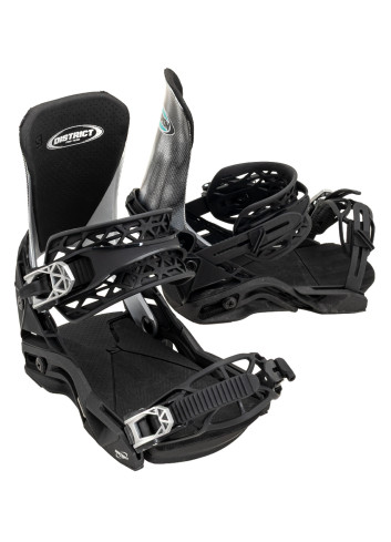 Testowe wiązania snowboardowe Salomon District Pro 2025